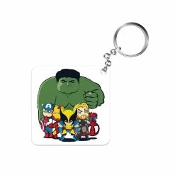 The Banyan Tee Keychains Superheroes Keychain