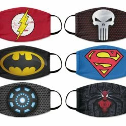 The Banyan Tee Mask Combo - Superheroes (For Adults)