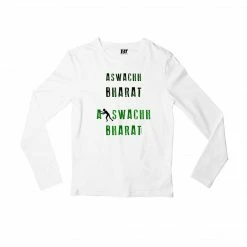 The Banyan Tee Full Sleeves T-shirt - Swachch Bharat