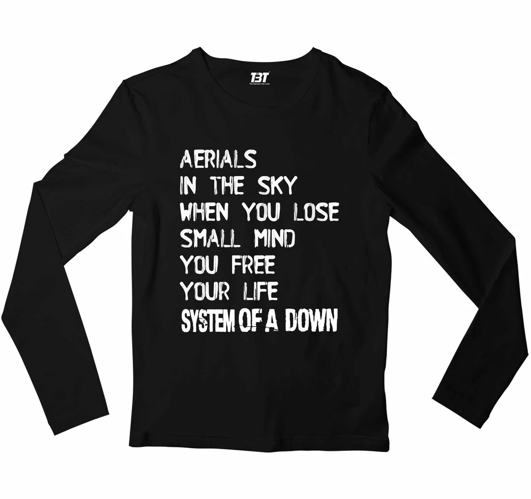 The Banyan Tee System Of A Down Full Sleeves T-shirt - Aerials 1 The Banyan Tee System Of A Down Full Sleeves T-shirt - Aerials