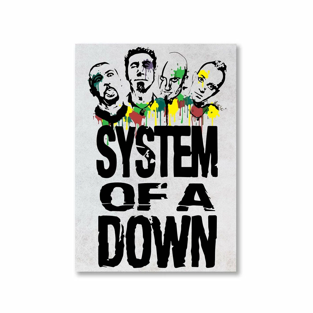 The Banyan Tee Posters System Of A Down Poster 1 The Banyan Tee Posters System Of A Down Poster