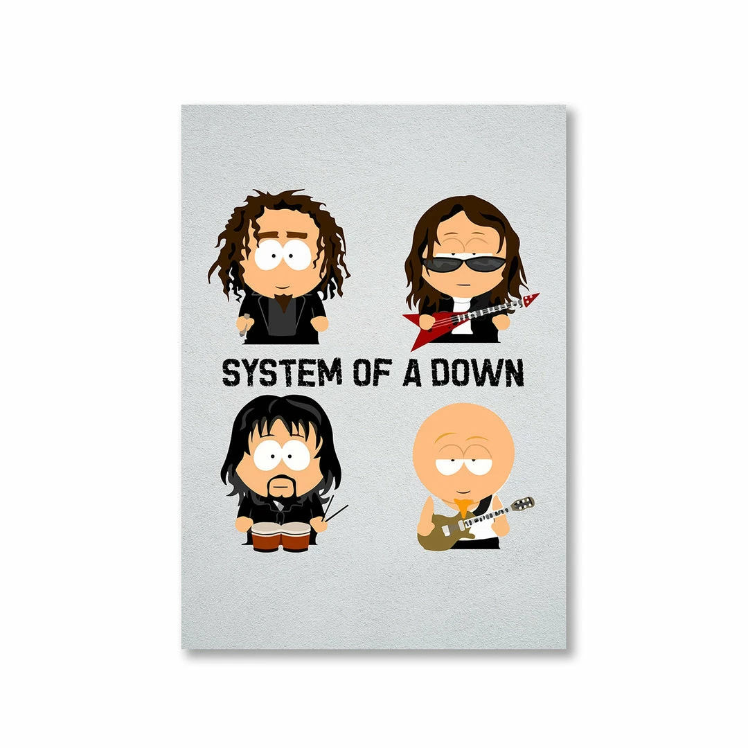 The Banyan Tee Posters System Of A Down Poster 1 The Banyan Tee Posters System Of A Down Poster