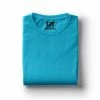 The Banyan Tee Graphic Junkies Plain T-shirt - Turquoise Blue
