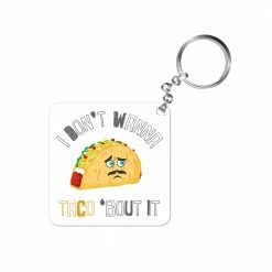 The Banyan Tee Keychains Keychain - Taco 'Bout It