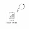 The Banyan Tee Keychain - Talk Data To Me
