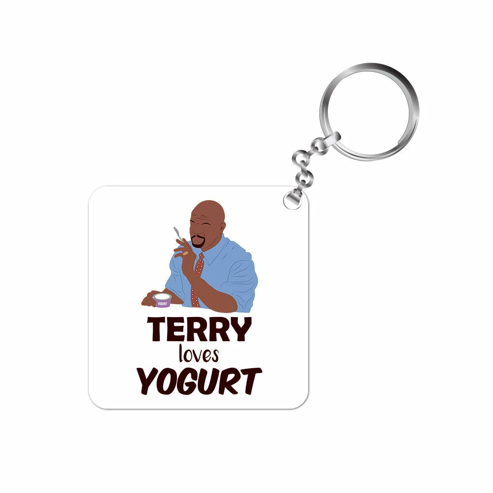 The Banyan Tee Keychains Keychain - Terry Loves Yogurt 1 The Banyan Tee Keychains Keychain - Terry Loves Yogurt