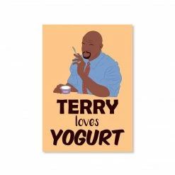 The Banyan Tee Poster - Terry Loves Yogurt