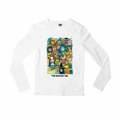 The Banyan Tee Full Sleeves T-shirt - Crowd Doodle