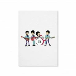 The Banyan Tee Poster - The Fab Four