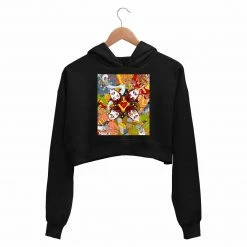 The Banyan Tee Crop Hoodie - Pop Art Crop Hoodies