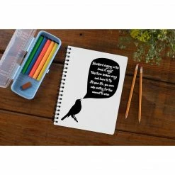 The Banyan Tee Notebooks Notebook - Blackbird