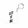 The Banyan Tee Keychains Keychain - Let It Be
