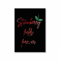 The Banyan Tee Poster - Strawberry Fields Forever