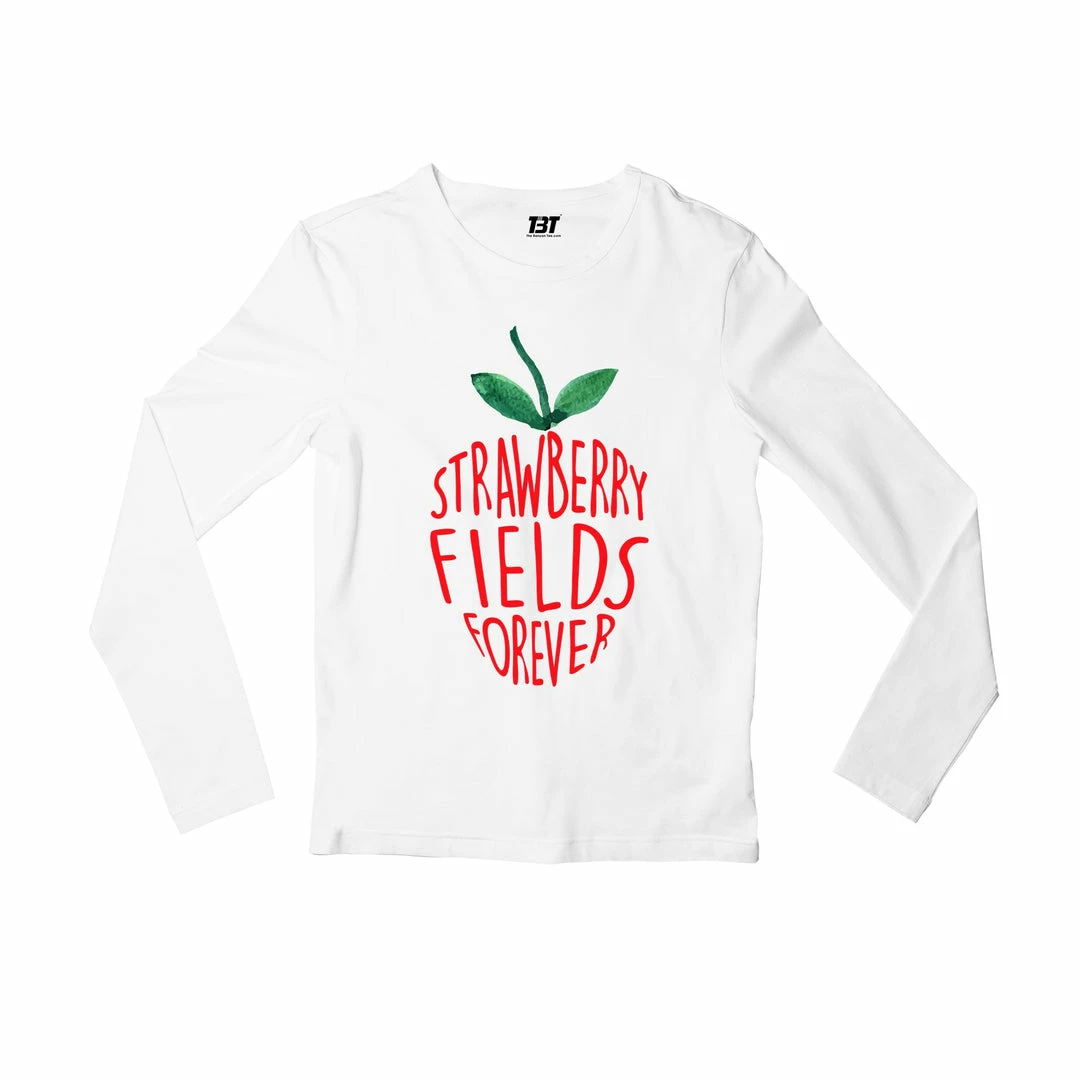 The Banyan Tee Full Sleeves T-shirt - Strawberry Fields Forever 1 The Banyan Tee Full Sleeves T-shirt - Strawberry Fields Forever