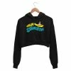 The Banyan Tee Crop Hoodie - Yellow Submarine