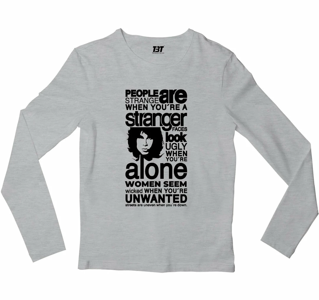 The Banyan Tee The Doors Full Sleeves T-shirt - People Are Strange 1 The Banyan Tee The Doors Full Sleeves T-shirt - People Are Strange