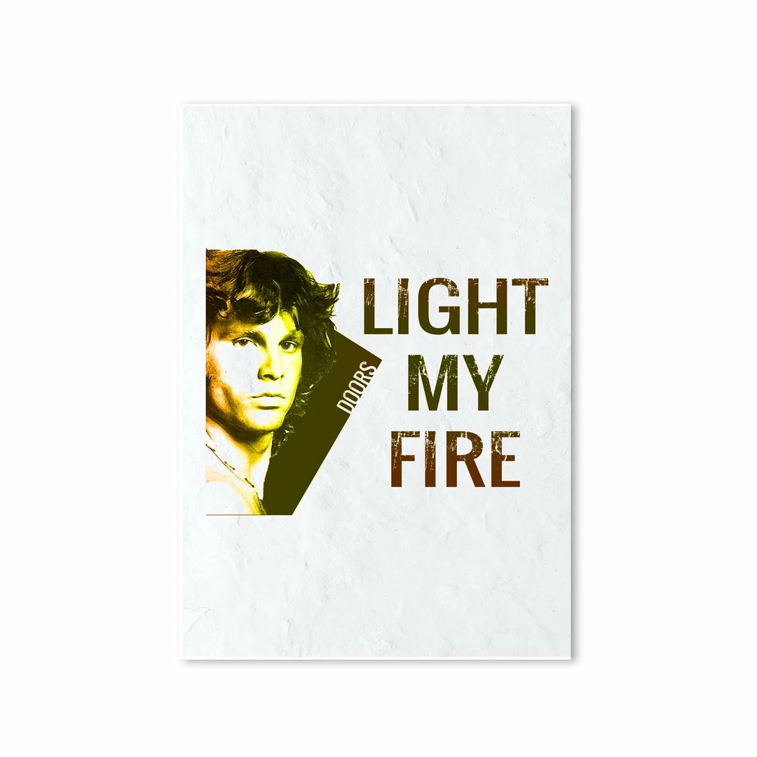 The Banyan Tee The Doors Poster - Light My Fire 1 The Banyan Tee The Doors Poster - Light My Fire