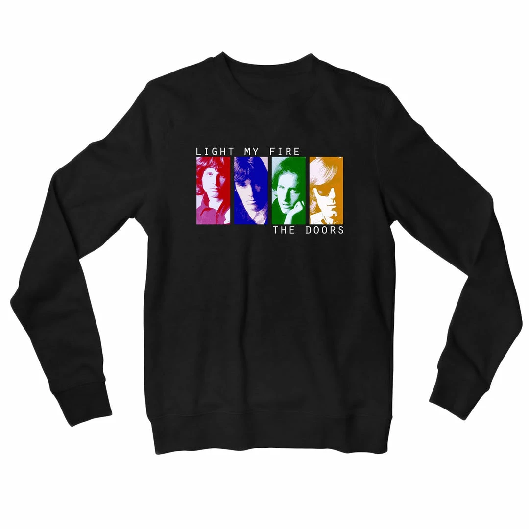 The Banyan Tee Sweatshirts The Doors Sweatshirt - Light My Fire 1 The Banyan Tee Sweatshirts The Doors Sweatshirt - Light My Fire