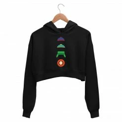The Banyan Tee Crop Hoodie - The Hats Crop Hoodies