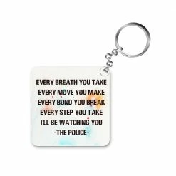 The Banyan Tee The Police Keychain - Every Breath Keychains