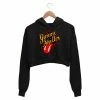 The Banyan Tee The Rolling Stones Crop Hoodie - Stones Gimme Shelter Crop Hoodies