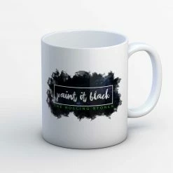 The Banyan Tee The Rolling Stones Mug - Paint It Black Mugs
