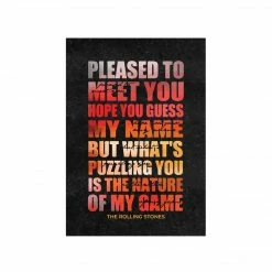 The Banyan Tee The Rolling Stones Poster - Sympathy For The Devil