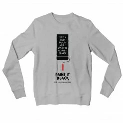 The Banyan Tee The Rolling Stones Sweatshirt - Paint It Black