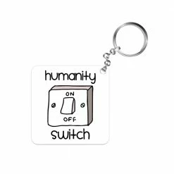 The Banyan Tee The Vampire Diaries Keychain - Humanity Switch Keychains