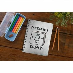 The Banyan Tee Notebooks The Vampire Diaries Notebook - Humanity Switch