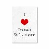The Banyan Tee Posters The Vampire Diaries Poster - I Love Damon