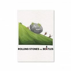 The Banyan Tee Posters Poster - Stones Vs. Beetles