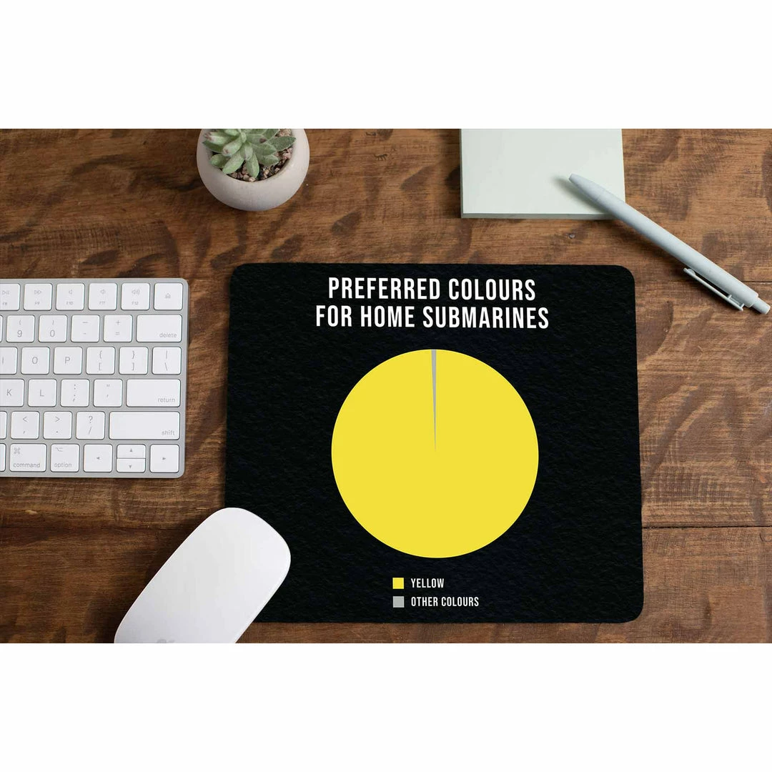 The Banyan Tee Mousepads Mousepad - Preferred Colours For Home Submarines 1 The Banyan Tee Mousepads Mousepad - Preferred Colours For Home Submarines