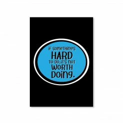 The Banyan Tee Poster - Not Worth Doing Posters