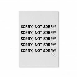 The Banyan Tee Poster - Not Sorry