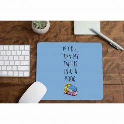 The Banyan Tee Mousepad - Turn My Tweets Into A Book Mousepads