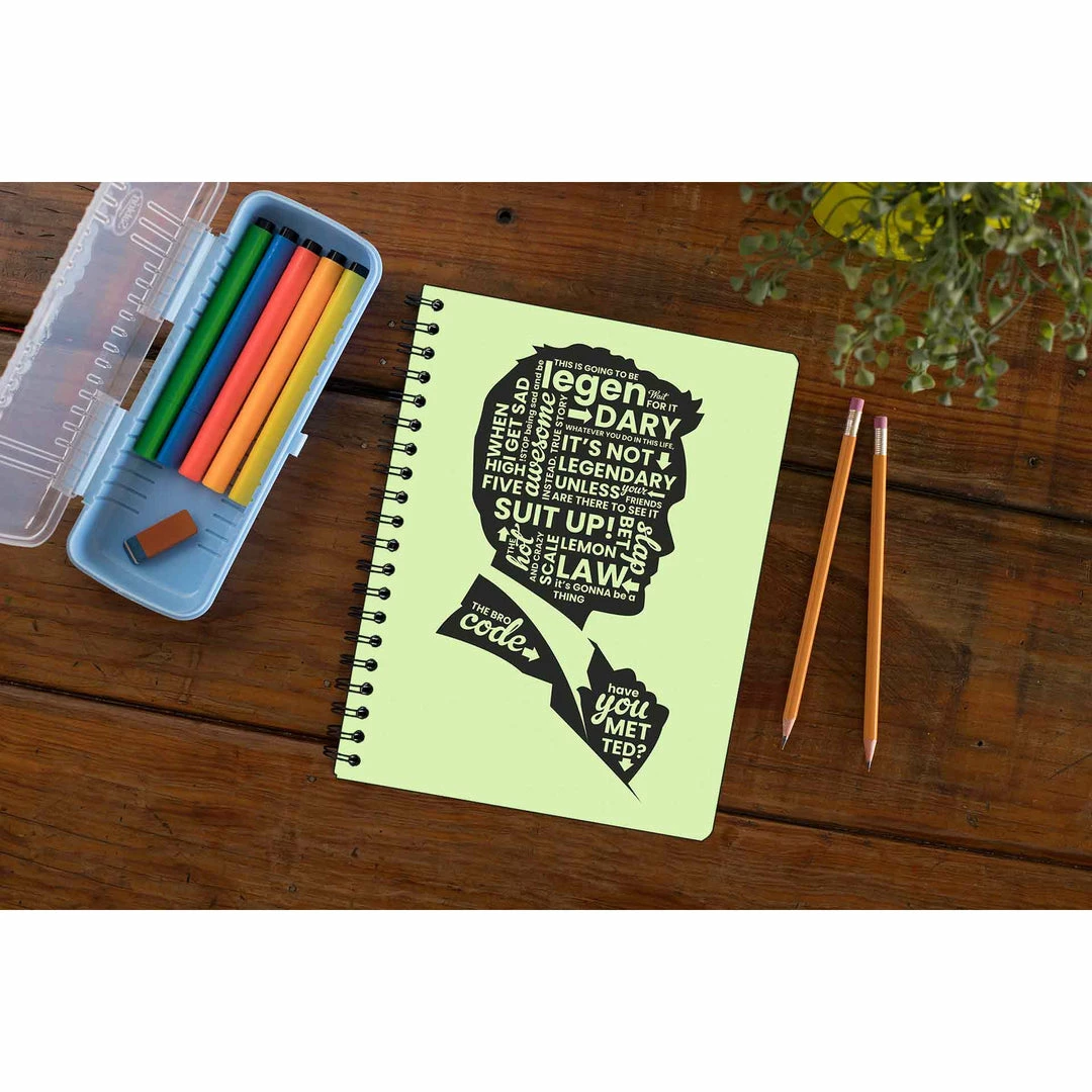 The Banyan Tee Notebooks Notebook - Typography 1 The Banyan Tee Notebooks Notebook - Typography