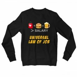 The Banyan Tee Sweatshirt - Universal Law Of Job Sweatshirts