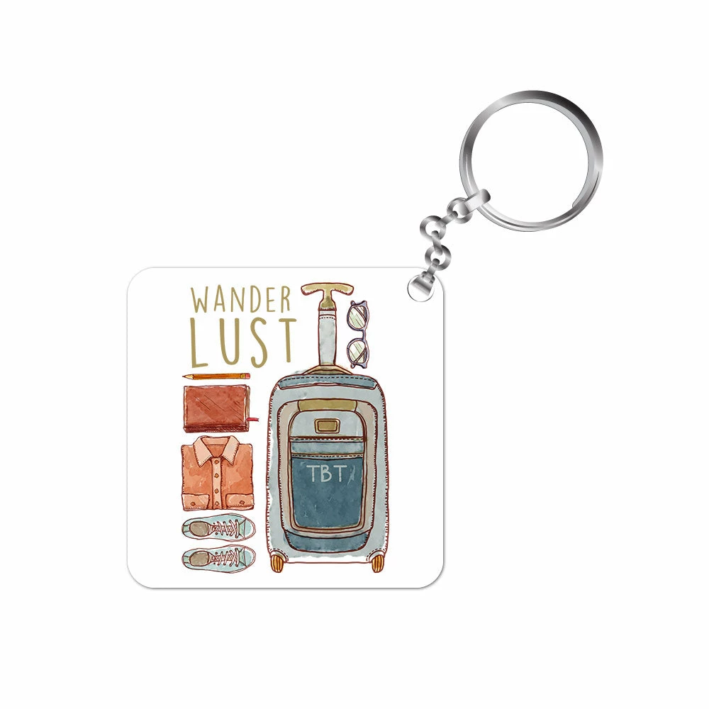 The Banyan Tee Keychain - Wanderlust Keychains 1 The Banyan Tee Keychain - Wanderlust Keychains