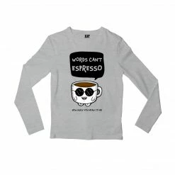 The Banyan Tee Full Sleeves T-shirt - Word's Can't Espresso