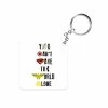 The Banyan Tee You Can't Save The World Alone Keychain