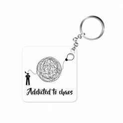 The Banyan Tee Keychains Keychain - Addicted To Chaos