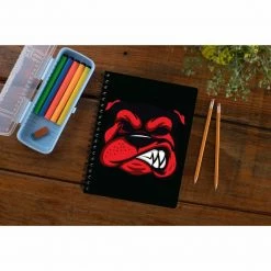 The Banyan Tee Notebooks Notebook - Bull Dog