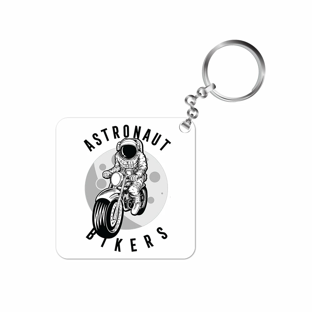 The Banyan Tee Keychains Keychain - Astronaut Bikers 1 The Banyan Tee Keychains Keychain - Astronaut Bikers