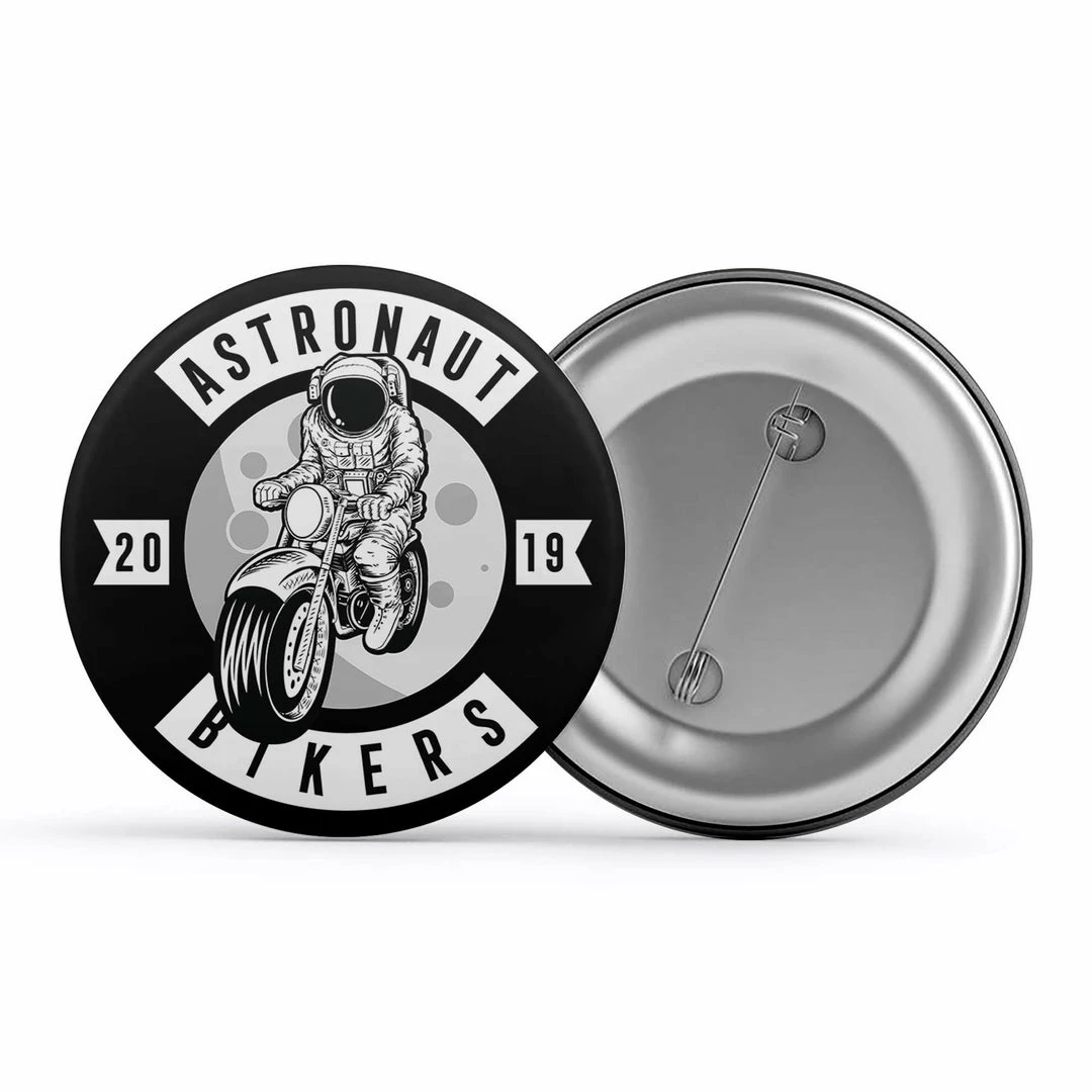 The Banyan Tee Badge - Astronaut Bikers 1 The Banyan Tee Badge - Astronaut Bikers