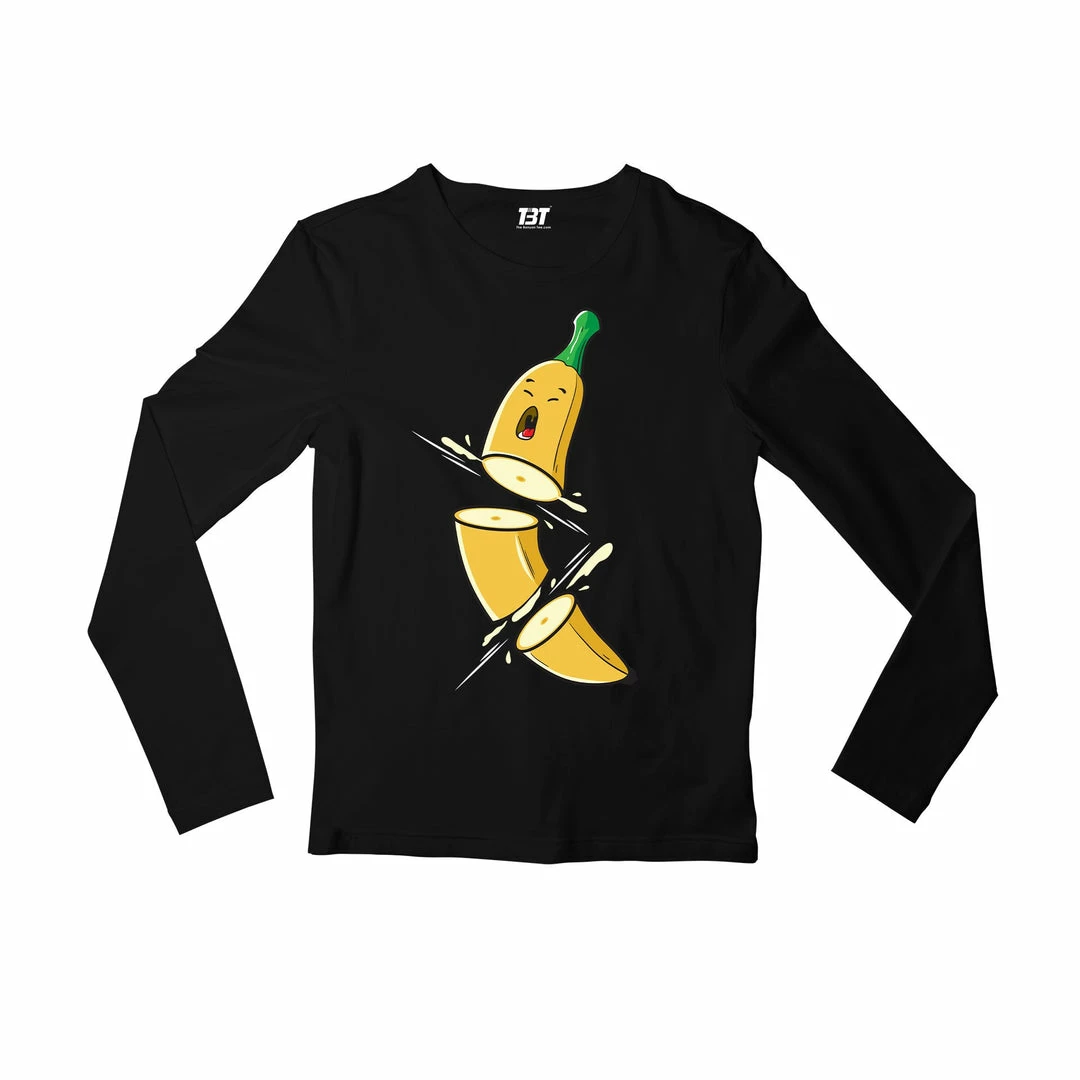 The Banyan Tee Full Sleeves T-shirt - Sad Banana 1 The Banyan Tee Full Sleeves T-shirt - Sad Banana