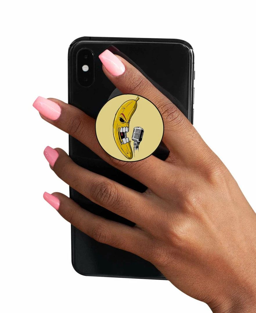 The Banyan Tee Pop Socket - Rocking Banana Pop Sockets 1 The Banyan Tee Pop Socket - Rocking Banana Pop Sockets