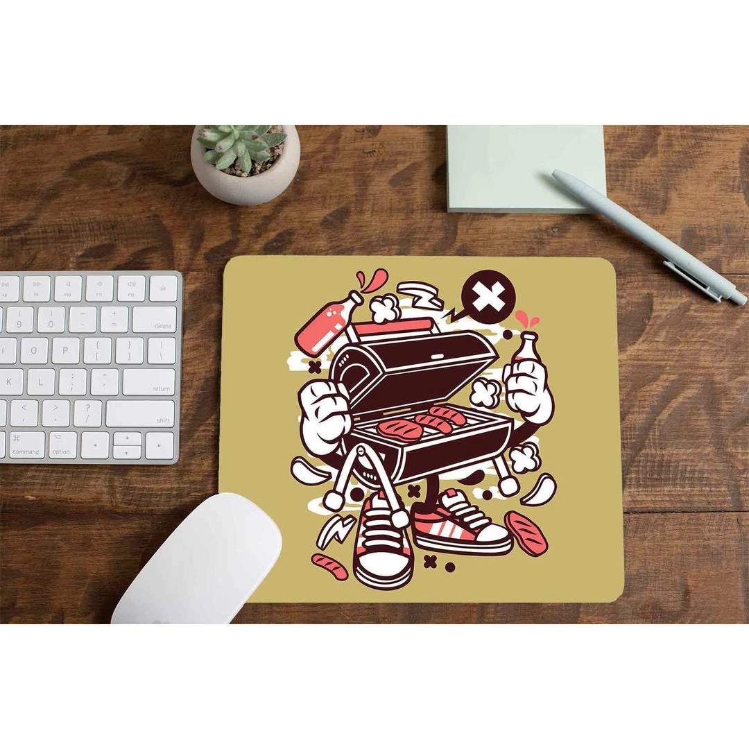 The Banyan Tee Mousepads Mouse Pad - Barbeque 1 The Banyan Tee Mousepads Mouse Pad - Barbeque