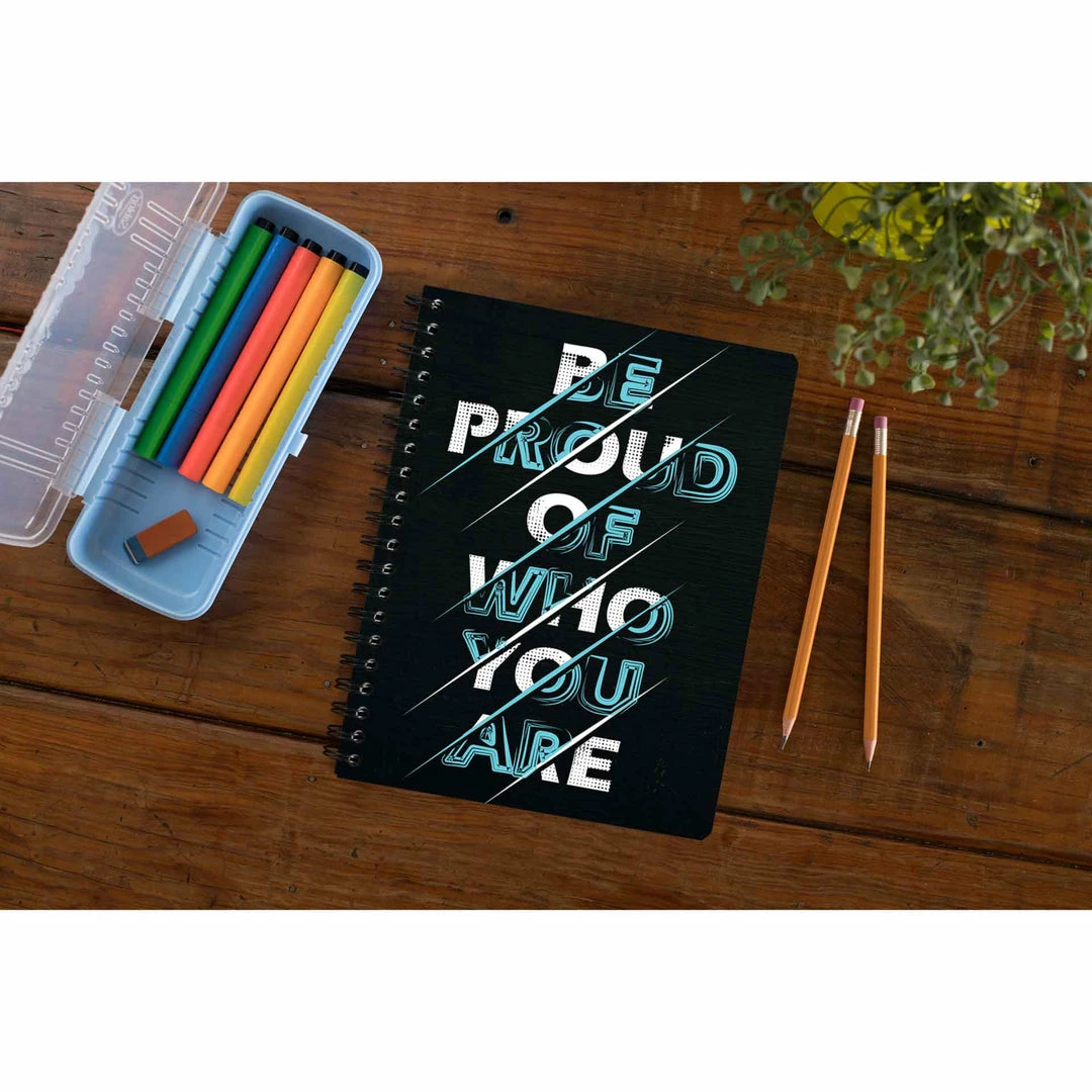 The Banyan Tee Notebooks Notebook - Be Proud 1 The Banyan Tee Notebooks Notebook - Be Proud