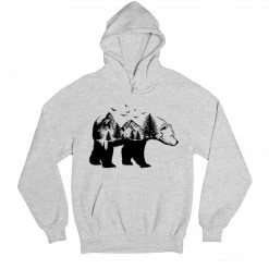 The Banyan Tee Hoodie - Abstract Bear
